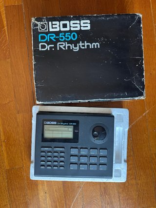 Caja de Ritmos Boss DR-550 Dr. rhythm En caja!
