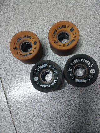 Set de 4 Ruedas Long Island Cruising, 61mm, 70A.