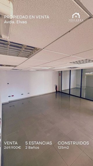Local comercial en venta en Avda. Elvas en Badajoz