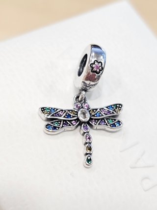 Charm Libélula Pandora Plata