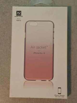 Funda Power Support Air Jacket iPhone 6/6s Rosa