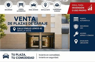 Garaje en venta en Emilio Lemos en Sevilla
