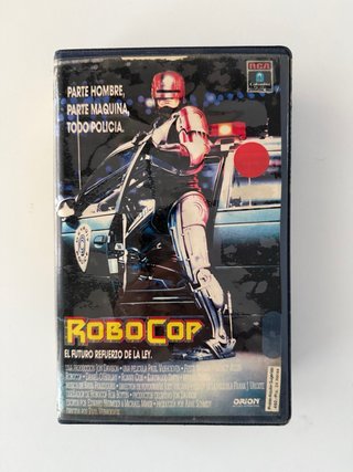 VHS Robocop (Edición Videoclub)