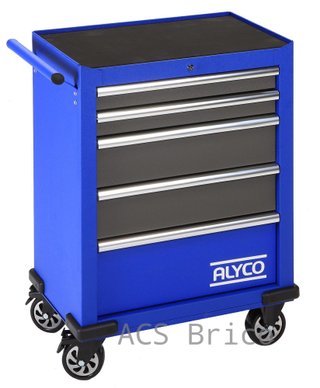 Carro Sin Herramientas 5 Cajones Alyco 129720