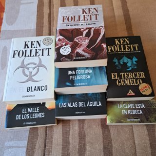 Pack 7 libros Ken Follet