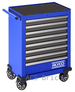Carro Sin Herramientas 8 Cajones Alyco 129715