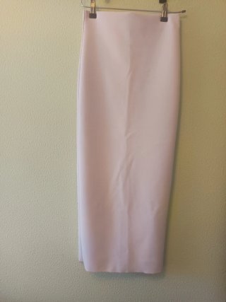 Falda midi de punto Zara