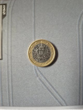Moneda 1 Euro San Marino 2014