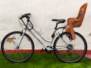 Silla portabebés/niño para bicicleta
