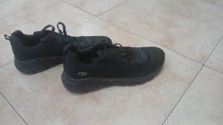 Zapatillas Skechers Negras Mujer