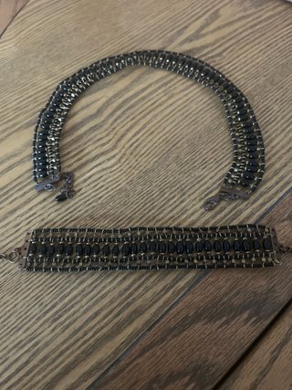 Conjunto de Collar y Pulsera