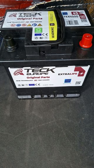 Batería de coche Teck Europe 45Ah