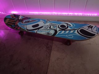 Skate Alien Diseño Tribal