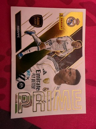 Cromo Mbappé Panini LaLiga Prime
