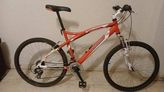 Bicicleta Montaña BH 100 S Naranja/Blanca