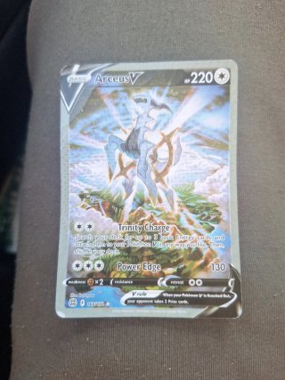 Carta Pokémon Arceus V 166/172