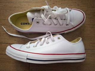 Zapatillas Converse Piel Blancas