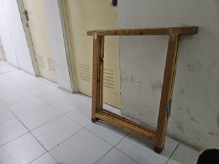 2 Borriquetas de madera