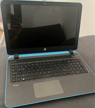 Ordenador portátil HP Pavilion azul