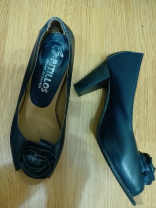 Zapatos de tacón Pitillos azul marino
