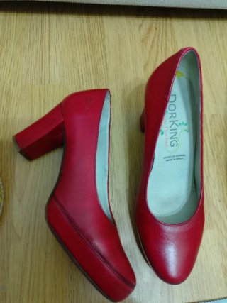 Zapatos de Tacón Dorking by Fluchos Rojos