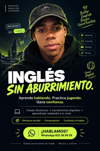 Clases de Ingles - Desde 1h+20min de regalo!