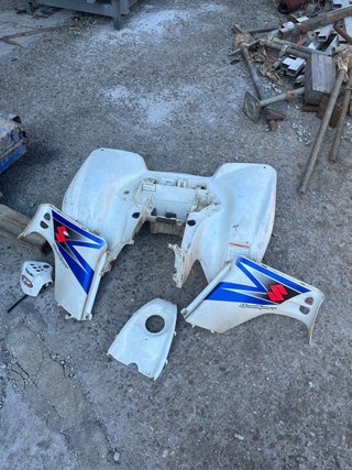 Kit Plásticos Suzuki LTZ 400 Blanco