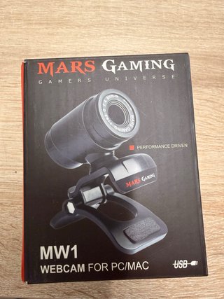 Webcam Mars Gaming MW1 para PC/Mac