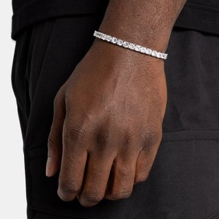 Pulsera TENNIS 4 mm - Plata de ley 925