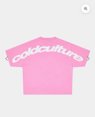 Camiseta Cold Culture Rosa
