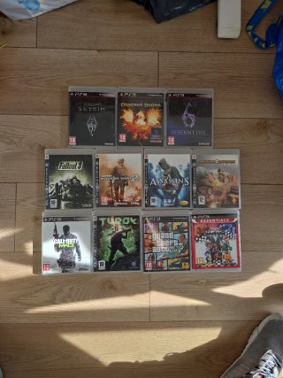 Lote 11 juegos PS3