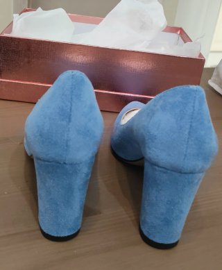 Zapatos de salón azules