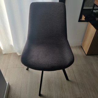 Silla HYGUM comedor/despacho GRIS