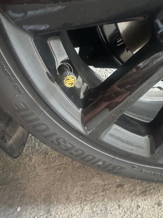 4 Tapones de Válvula para Coche MG