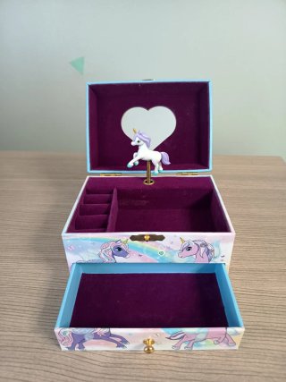 Joyero Musical con Unicornios