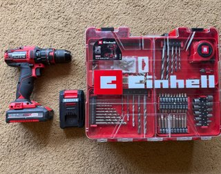Taladro Einhell TE-CD 18/40 Li-i + Kit