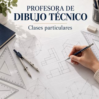 Profesora de dibujo tecnico ONLINE - bachillerato