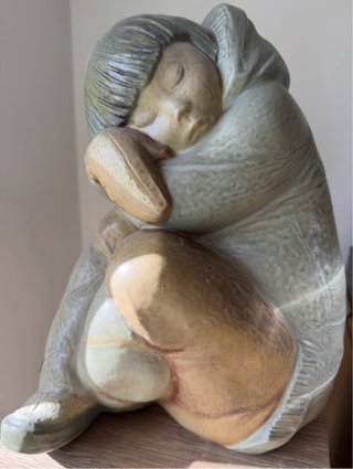 Figura Lladró Vintage Niño Esquimal