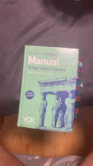 Manual griego clásico-español: diccionario bili...