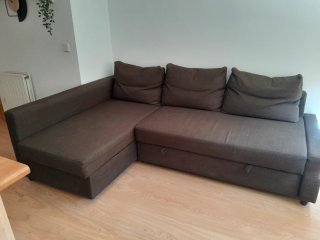 Sofá Cama Friheten IKEA Marrón