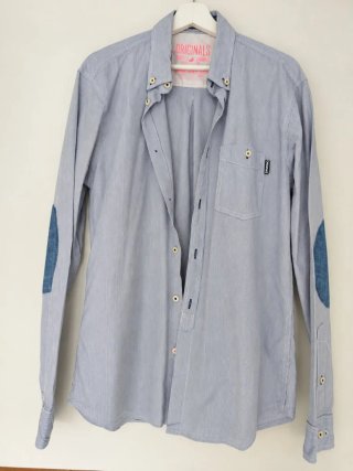 Camisa Jack & Jones Azul Talla L