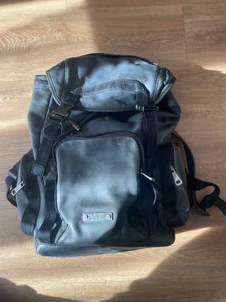 Mochila de Piel Coach Negra