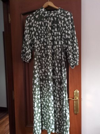 Vestido Parfois Manga Larga Estampado talla M/L