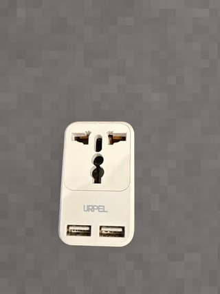 Adaptador Universal de Viaje URPEL con 2 USB