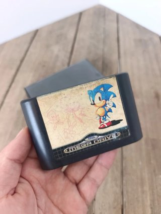 Sega Mega Drive Sonic videojuego megadrive