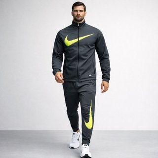 Conjunto Nike Gris y Amarillo