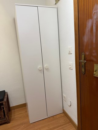 Armario Ikea de 2 puertas blanco