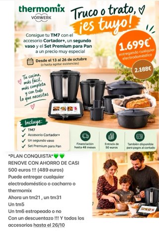 Thermomix TM7 con accesorios