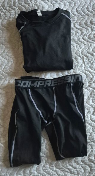 Completo sportivo termico Compression