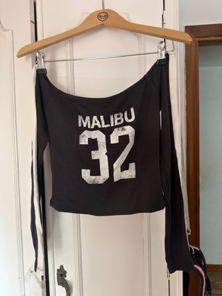Blusa Negra y Blanca Malibu 32